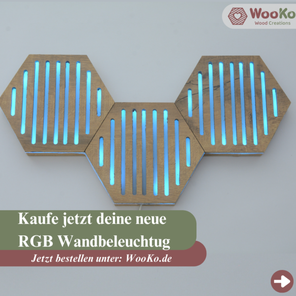 Deine neue RGB-Wandbeleuchtung