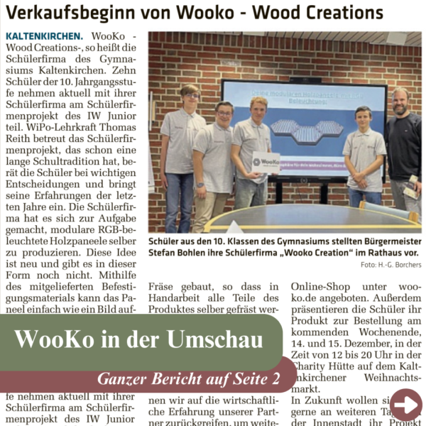 WooKo in der Umschau